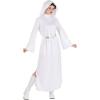 imageStar Wars Adult Princess Leia Hooded Costume Womens Halloween Costume  Officially LicensedSmall