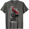 imageStar Wars Kylo Ren Action Sketch TShirtAsphalt Grey
