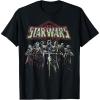 imageStar Wars Kylo Ren And The Elite Reds Portrait Logo TShirtBlack