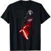 imageStar Wars Kylo Ren Dark Station Poster TShirtBlack