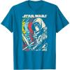 imageStar Wars Kylo Ren Episode 7 Color Copies Graphic TShirtSapphire Blue