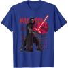 imageStar Wars Kylo Ren Japanese TShirtRoyal Blue