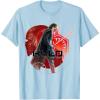 imageStar Wars Last Jedi Kylo Ren Watch Your Back Graphic TShirt TShirtBaby Blue
