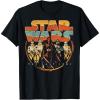 imageStar Wars Last Jedi Vintage Retro Kylo Ren Graphic TShirt TShirtBlack