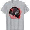 imageStar Wars Rise of Skywalker Kylo Ren Helmet Damage TShirtHeather Grey