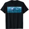 imageStar Wars Rise of Skywalker Rey and Kylo Ren Sea Duel TShirtBlack