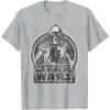 imageStar Wars The Force Awakens Kylo Ren Distressed Portrait TShirtHeather Grey