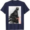 imageStar Wars The Rise of Skywalker Kylo Ren Memory TShirtNavy Blue