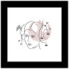 imageTrends International Gallery Pops Star Wars Saga  MidCentury Modern Princess Leia Wall Art Wall Poster 12quot x 12quot Black Framed VersionBlack Framed Version