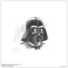 imageTrends International Gallery Pops Star Wars Saga  Return of the Jedi Darth Vader Sketch Wall Art Wall Poster 1200quot x 1200quot Black Frame VersionUnframed Version