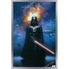 imageTrends International Star Wars Saga  Vader in Space Wall Poster 22375quot x 34quot Premium Unframed VersionSilver Framed Version