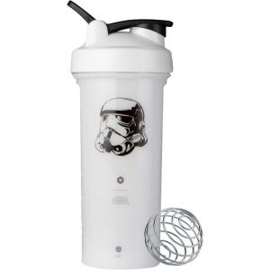 imageBlenderBottle Star Wars Shaker Bottle Pro Series Perfect for Protein Shakes and Pre Workout 28Ounce Darth Vader Helmet Pack of 1Stormtrooper