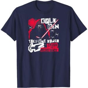 imageStar Wars  Kylo Ren Zine Inspired TShirtNavy Blue