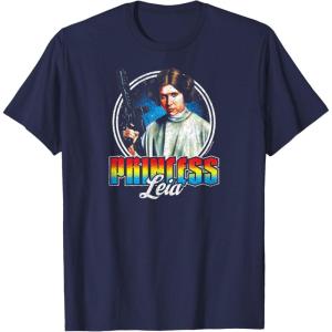 imageStar Wars  Princess Leia TShirtNavy Blue