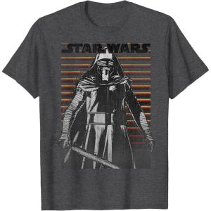 imageStar Wars Force Awakens Kylo Ren One TShirtDark Heather Grey