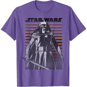 imageStar Wars Force Awakens Kylo Ren One TShirtPurple Heather