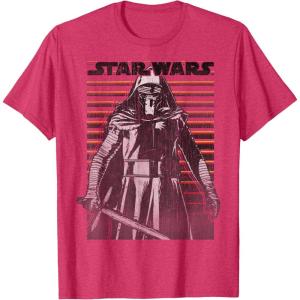 imageStar Wars Force Awakens Kylo Ren One TShirtRed Heather