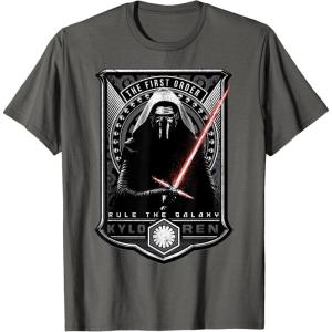 imageStar Wars Galaxy Order Kylo Ren Poster TShirtAsphalt Grey