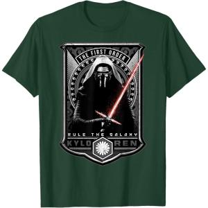 imageStar Wars Galaxy Order Kylo Ren Poster TShirtDark Green