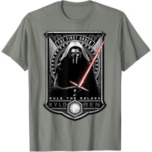 imageStar Wars Galaxy Order Kylo Ren Poster TShirtOlive Heather