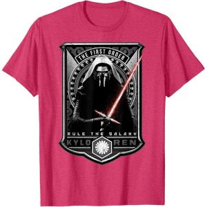 imageStar Wars Galaxy Order Kylo Ren Poster TShirtRed Heather