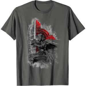 imageStar Wars Kylo Ren Action Sketch TShirtAsphalt Grey