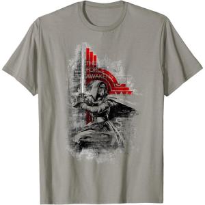 imageStar Wars Kylo Ren Action Sketch TShirtSlate Grey