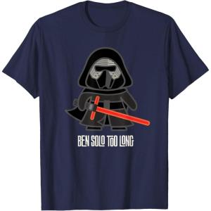 imageStar Wars Kylo Ren Ben Solo Too Long TShirtNavy Blue