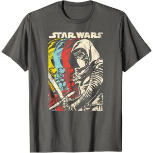 imageStar Wars Kylo Ren Episode 7 Color Copies Graphic TShirtAsphalt Grey