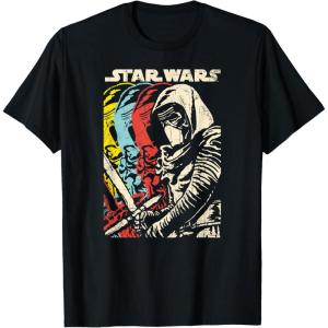 imageStar Wars Kylo Ren Episode 7 Color Copies Graphic TShirtBlack