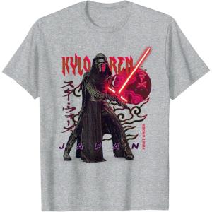 imageStar Wars Kylo Ren Japanese TShirtHeather Grey