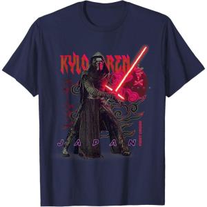 imageStar Wars Kylo Ren Japanese TShirtNavy Blue