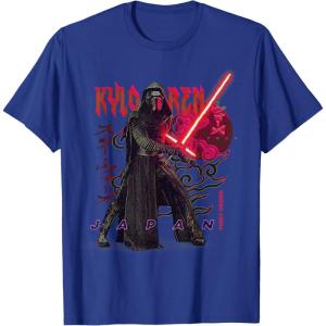imageStar Wars Kylo Ren Japanese TShirtRoyal Blue