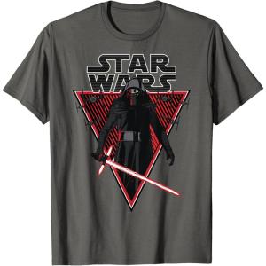 imageStar Wars Kylo Ren Lightsaber Poster TShirtAsphalt Grey