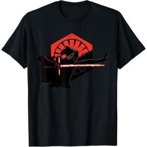 imageStar Wars Kylo Ren The Force Awakens First Order TShirt TShirtBlack