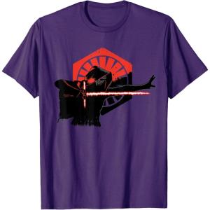 imageStar Wars Kylo Ren The Force Awakens First Order TShirt TShirtPurple