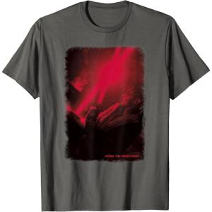 imageStar Wars Kylo Ren Verses Rey Episode 7 Poster TShirt TShirtAsphalt Grey