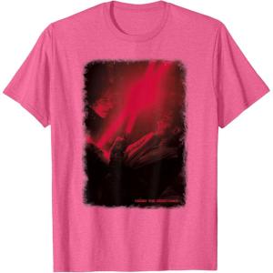 imageStar Wars Kylo Ren Verses Rey Episode 7 Poster TShirt TShirtPink Heather
