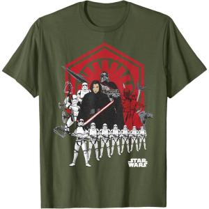 imageStar Wars Last Jedi Kylo Ren First Order Assemble TShirt TShirtOlive Green