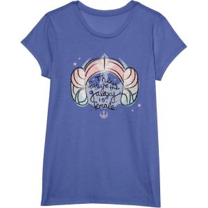 imageStar Wars Princess Leia The Future is Female TShirtBright Blue Heather