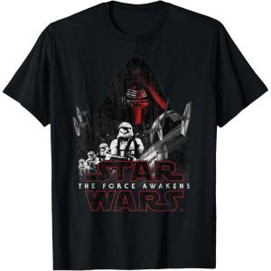 imageStar Wars The Force Awakens Kylo Ren First Order TShirtBlack