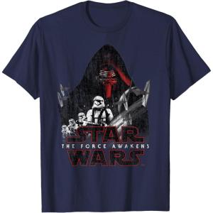 imageStar Wars The Force Awakens Kylo Ren First Order TShirtNavy Blue