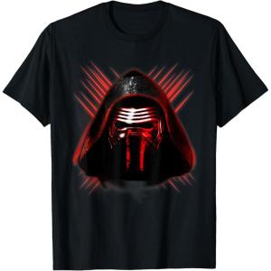 imageStar Wars The Force Awakens Kylo Ren Red Hue Portrait TShirtBlack