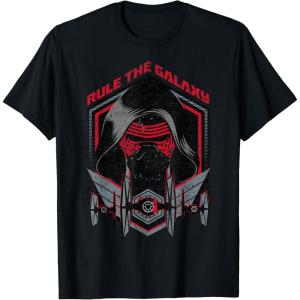 imageStar Wars The Force Awakens Kylo Ren Rule The Galaxy TShirtBlack