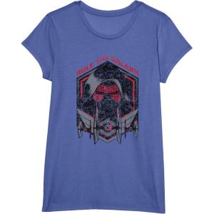 imageStar Wars The Force Awakens Kylo Ren Rule The Galaxy TShirtBright Blue Heather