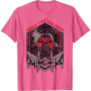 imageStar Wars The Force Awakens Kylo Ren Rule The Galaxy TShirtPink Heather