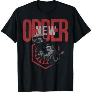 imageStar Wars The Rise Of Skywalker Kylo Ren New Order TShirtBlack