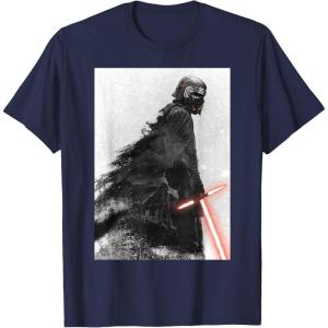 imageStar Wars The Rise of Skywalker Kylo Ren Memory TShirtNavy Blue