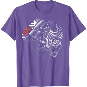 imageStar Wars The Rise of Skywalker Kylo Ren TShirtPurple Heather