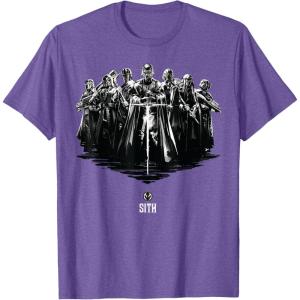 imageStar Wars The Rise of Skywalker Kylo Ren Warriors TShirtPurple Heather